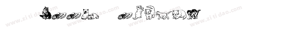 WW Furry Friends字体转换